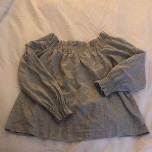 Loft off the shoulder top